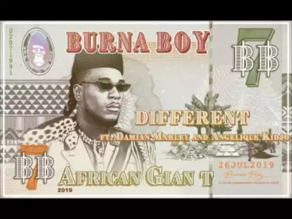 Burna Boy – “Different” ft. Damian Marley x Angelique Kidjo